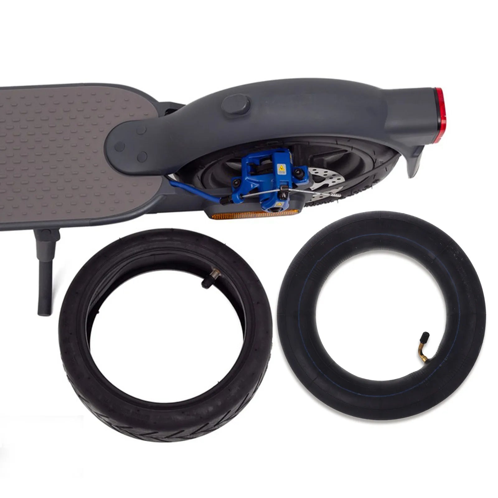 All Electric Scooter Tire Thickened Structure Snow Ready Superior Grip Stability Heavy Duty Off Road Use Solid Tyre