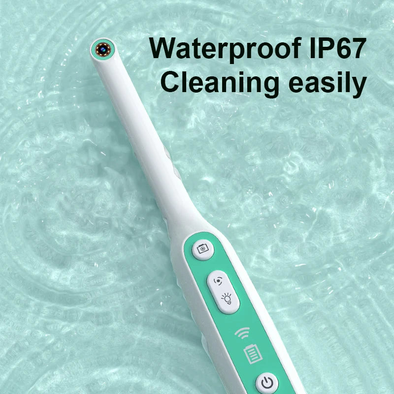 INSKAM Visual Mouth Camera WIFI Mouth Examination Camera IP67 Waterproof 1440P Endoscope Camera 2MP Image System Inspection Tool