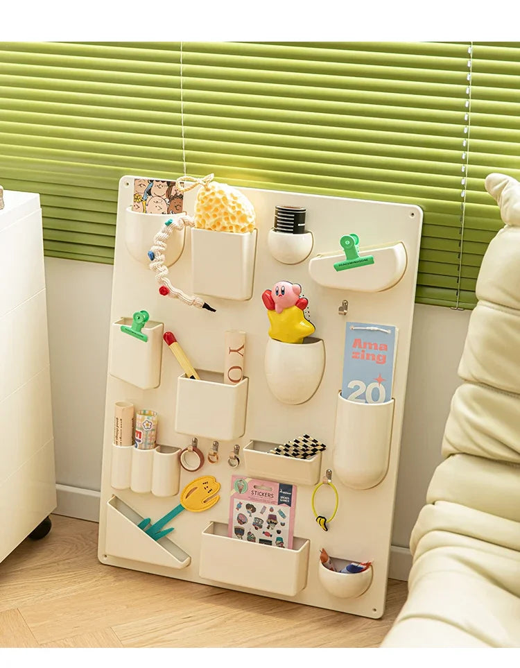 Wall Holder Offices Kitchens Organizer Desktop Shelf Nordic Wall Storage Rack Organiser For Workshops Bathrooms Children's Rooms