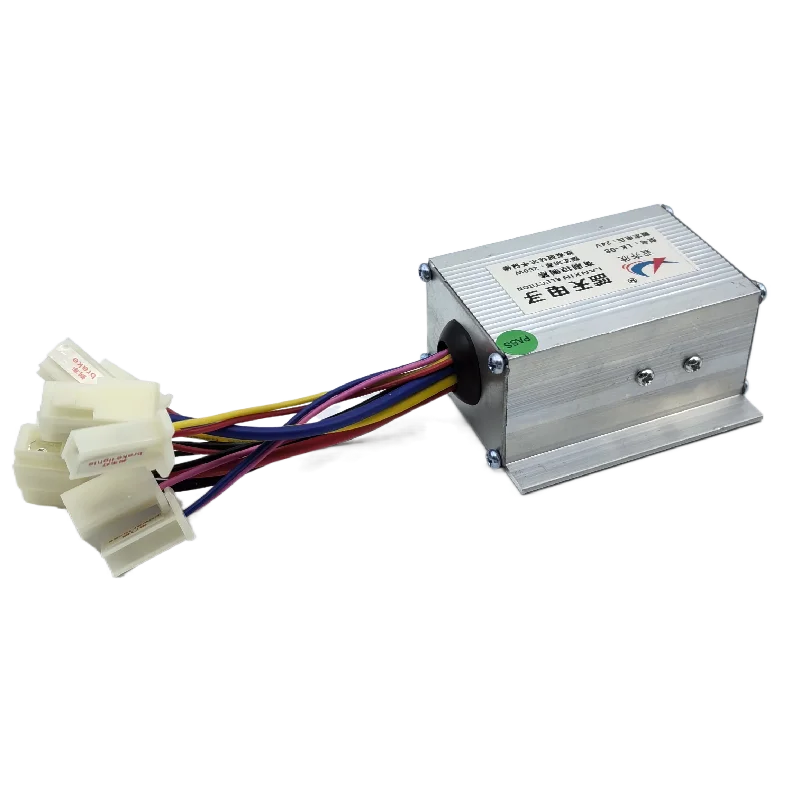 Electric Bike Bicycle Scooter Accessories Motor Brushed Controller & Throttle Twist Grip 12V 24V 36V 48V 250W 350W 500W 1000W