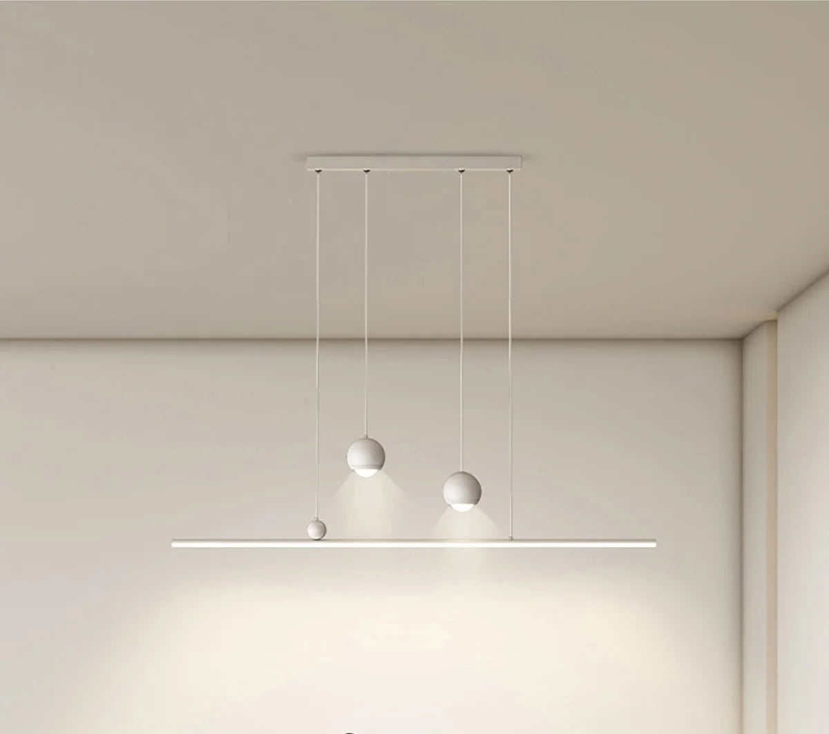 Modern Minimalist Led Pendant Light Minimalist Strip Light Home Decoration Living Room Bedroom Dining Room Light Bar Lighting
