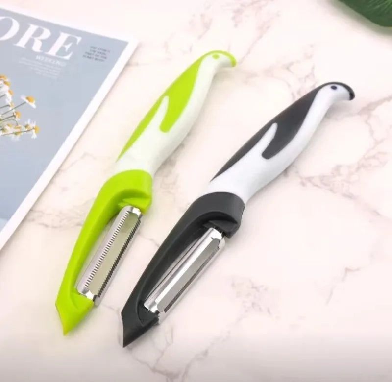 1pc Stainless Steel Carrot Potato Peeler Anti-slip Fruits Vegetables Slicer Cutter Hand Tool Kitchen Gadgets