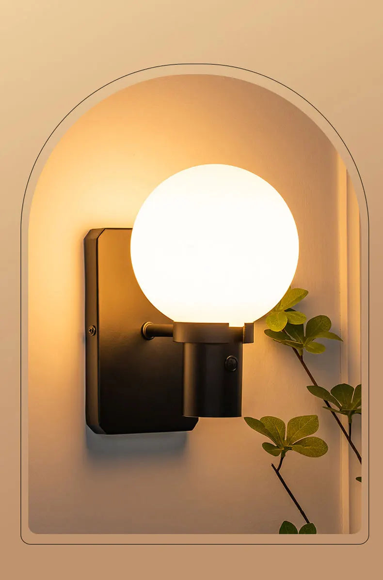 Modern Minimalist Creative Wall Lights for Bedroom Bedside Living Room Balcony Staircase Corridors Home Decoration Lighting