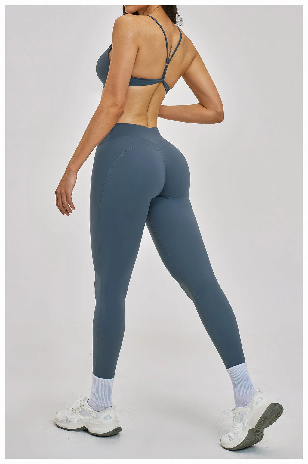 Yoga Set 2PCS Women's Clothes Sports Outfits Fitness Tracksuit Gym Shockproof Workout Clothing Female Fitness Suit Athletic Wear