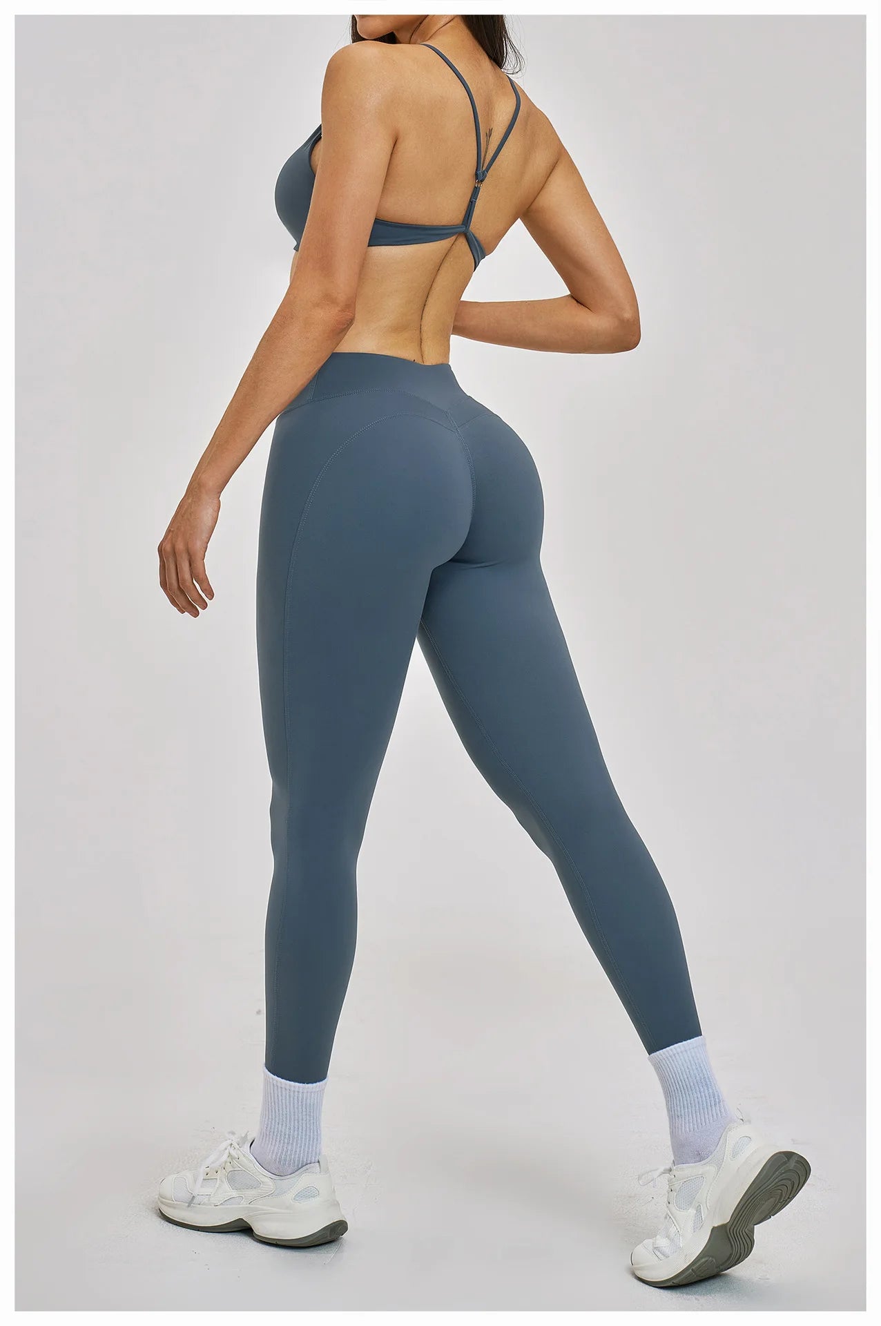 Yoga Set 2PCS Women's Clothes Sports Outfits Fitness Tracksuit Gym Shockproof Workout Clothing Female Fitness Suit Athletic Wear