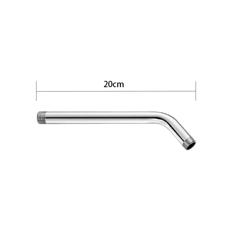 1PC Wall Shower Arm Shower Head Extension Pipe Stainless Steel Arm Bracket Bathroom Home Accessories
