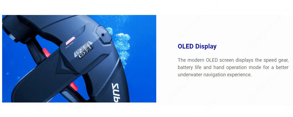 G Camolech Sublue Navbow Smart Electric Underwater Scooter for Diving Snorkeling in the Water Hand-held Diving Equipment