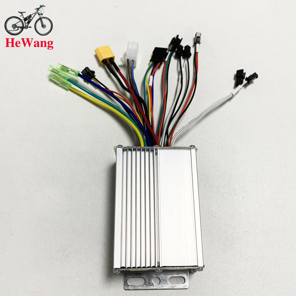 24V 36V 48V 20A E-Scooter Brushless Motor Controller 3-mode Sine Wave 350W 5pin hall for KUGOO M4 E-Bicycle No. 2 Protocol Meter