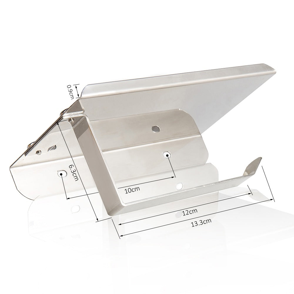 Wall Mounted Stainless Steel Bathroom Toilet Paper Holder with Towel Roll Shelf Tissue Rack Box Holders Organizer New