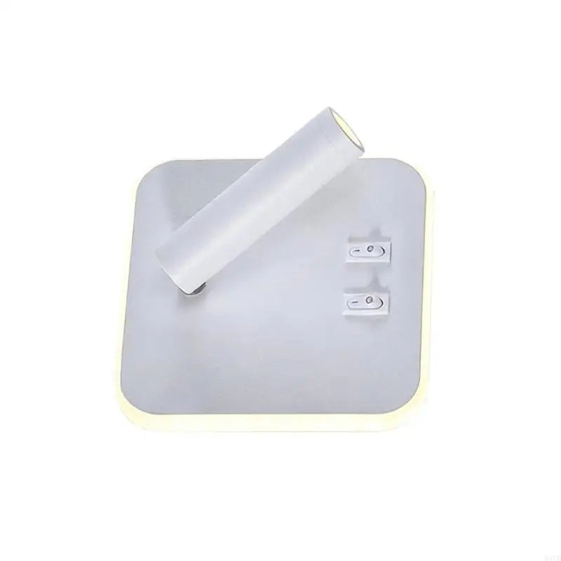 Modern Wall Lamp with Adjustable Light Mode and USB Port Bedroom Wall Lights for Home Decorating and Night Reading M4YD