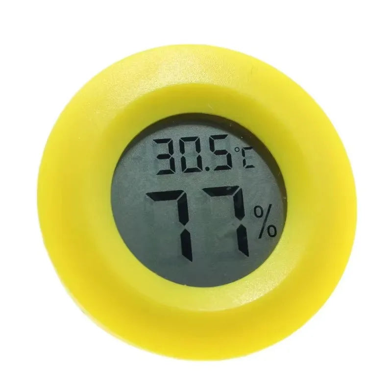 Outdoor Sports Thermometer, Reptile Electronic Hygrometer, Round Hygrometer, Camping Equipment Tool Accessories, Outdoor Gadget