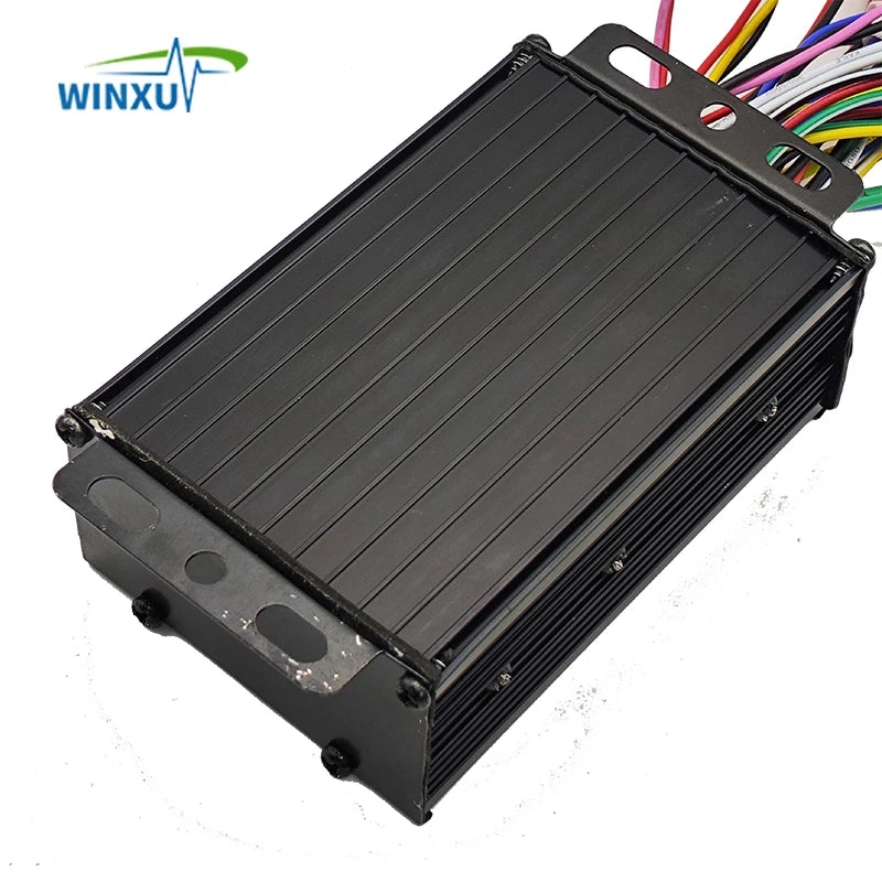 36V 48V 350W 18A E-Scooter Brushless Motor Sine Wave Controller LCD Speed Display Throttle for Electric Bicycle Scooter Tricycle