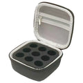 1pc Handheld peptide case insulin vial holder 9 slots for standard 3/5/10ml vial,foam protective, sale case only