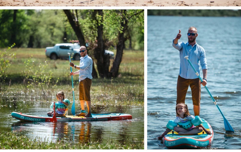 Inflatable Paddleboard SUP Surf Yoga Stand Up Paddleboard