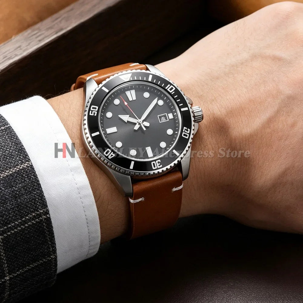 18mm 20mm 22mm Vintage Oil Wax Leather Watch Band Brown Black Cowhide Straps Quick Release Universal Bracelet for Men Wristbands