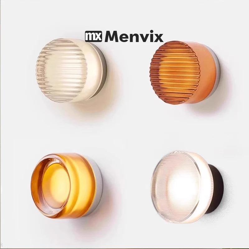 Postmodern Light Luxury Wall Lamp Nordic Minimalist Bedroom Living Room Creative Hallway Foyer Bedside Homestay Ceiling Light