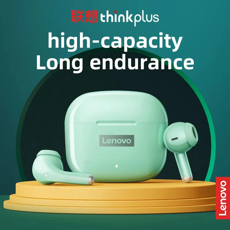Lenovo LP40 Pro Headphones Wireless Bluetooth 5.4 TWS Hifi Stereo Earphones Gaming Sports Touch Control HD Call with Mic Earbuds
