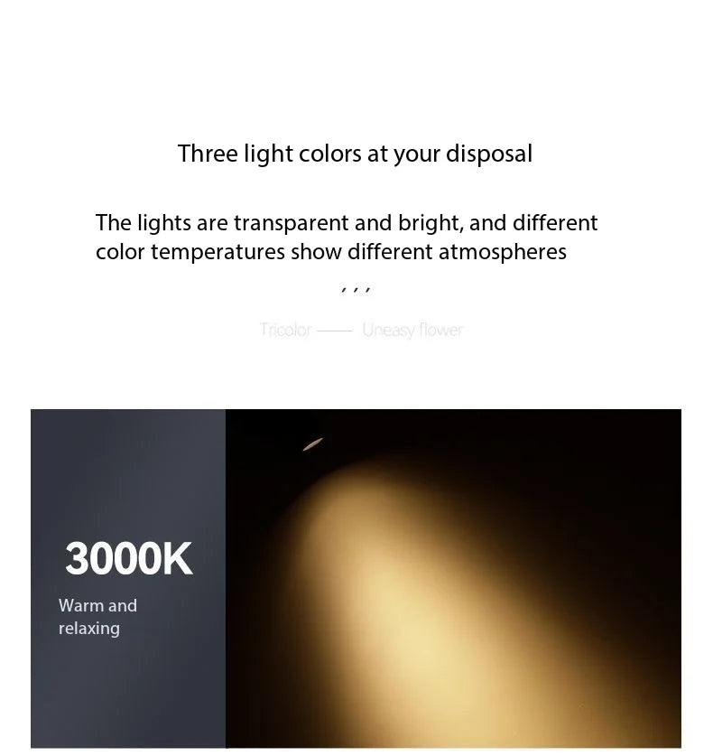 Modern LED Wall lights Rotatable Adjustable Reading Lights Bedroom Bedside Living Room Study Room indoor home Lighting Spotlight