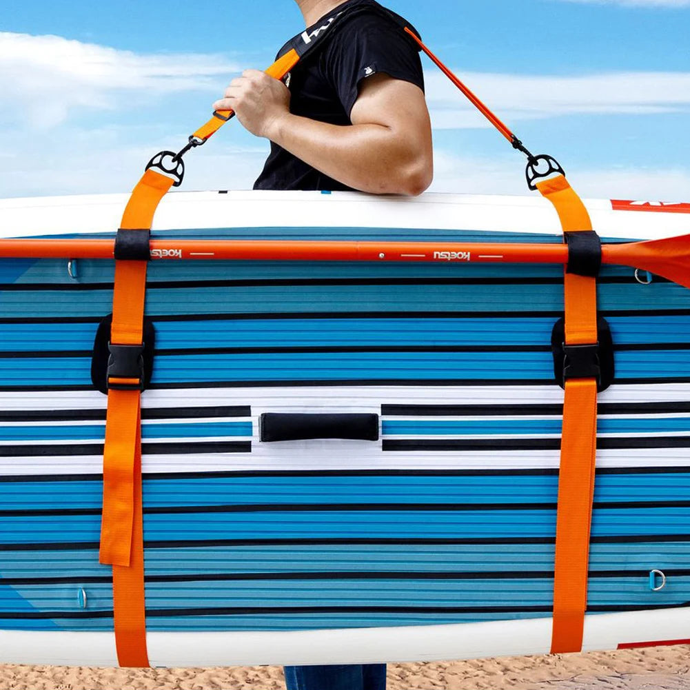 Adjustable Surfboard Shoulder Belt Carry Sling Portable Stand Up Surf Paddle Board Shoulder Strap Carrier Accessories