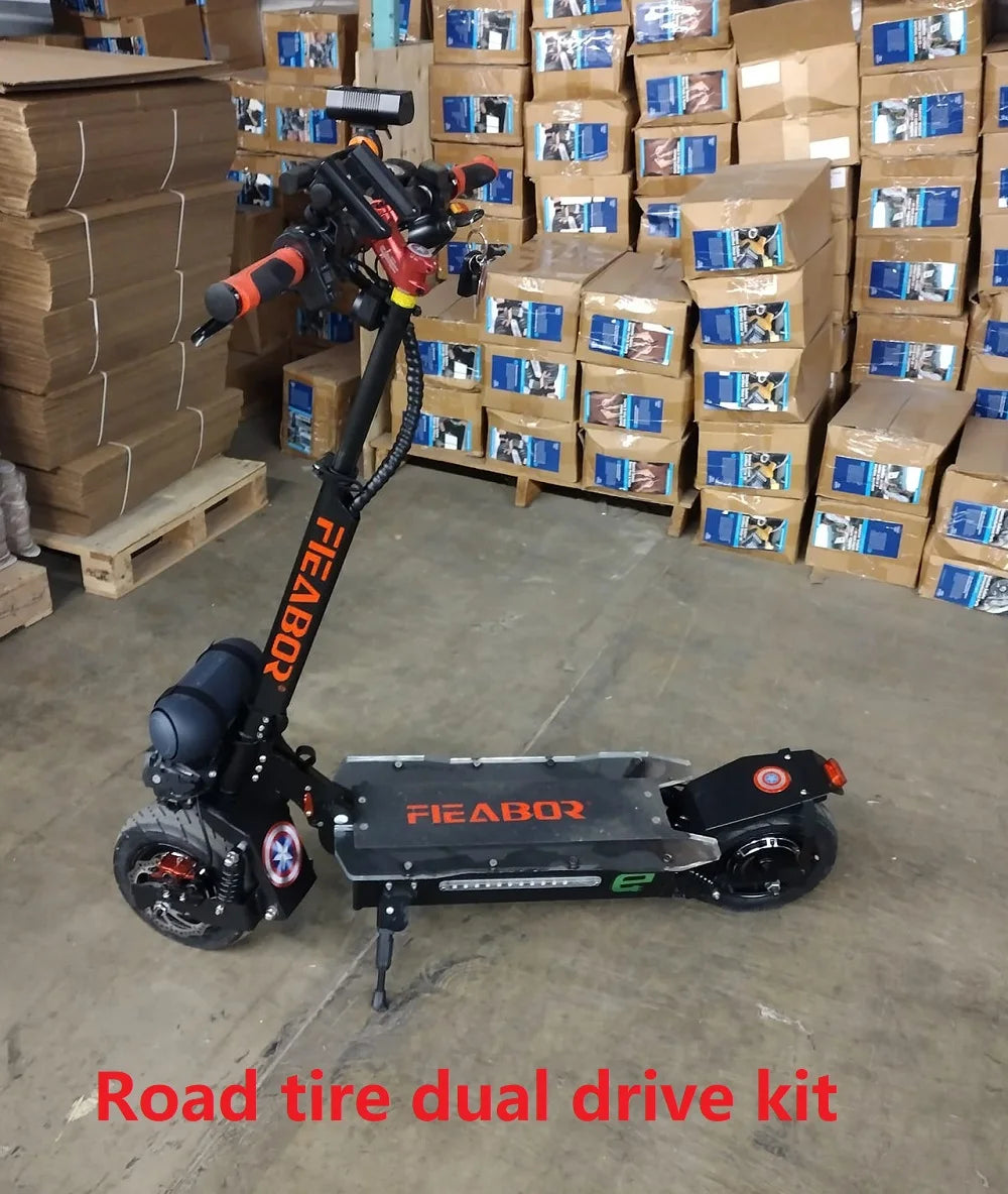 11 Inch Dual Drive 5600W Powerful Electric Scooter Motor 52V60V1600W2800W3000W Electric Bicycle Motor Suitable For Scooter Model