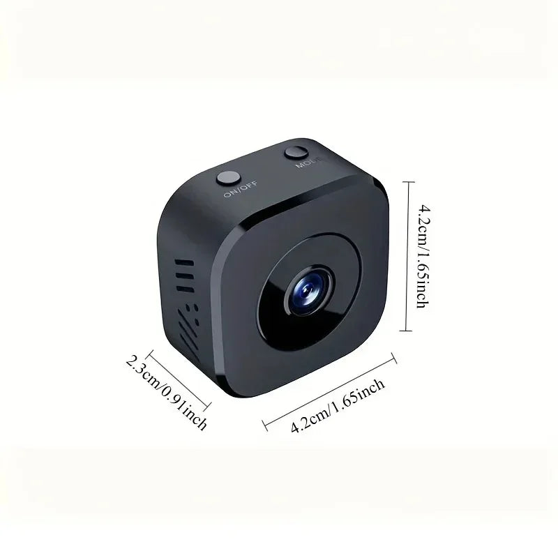 Mini Security Camera 4K Full HD Wireless WiFi Surveillance With 2 Way Audio Motion Detection Intelligent Infrared Night Vision