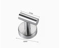 Bagnolux Stainless Steel Gun Gray Black Polished Chrome Brushed Gold Hanger Hook Towel Bar Paper Holder STURDY HANDS