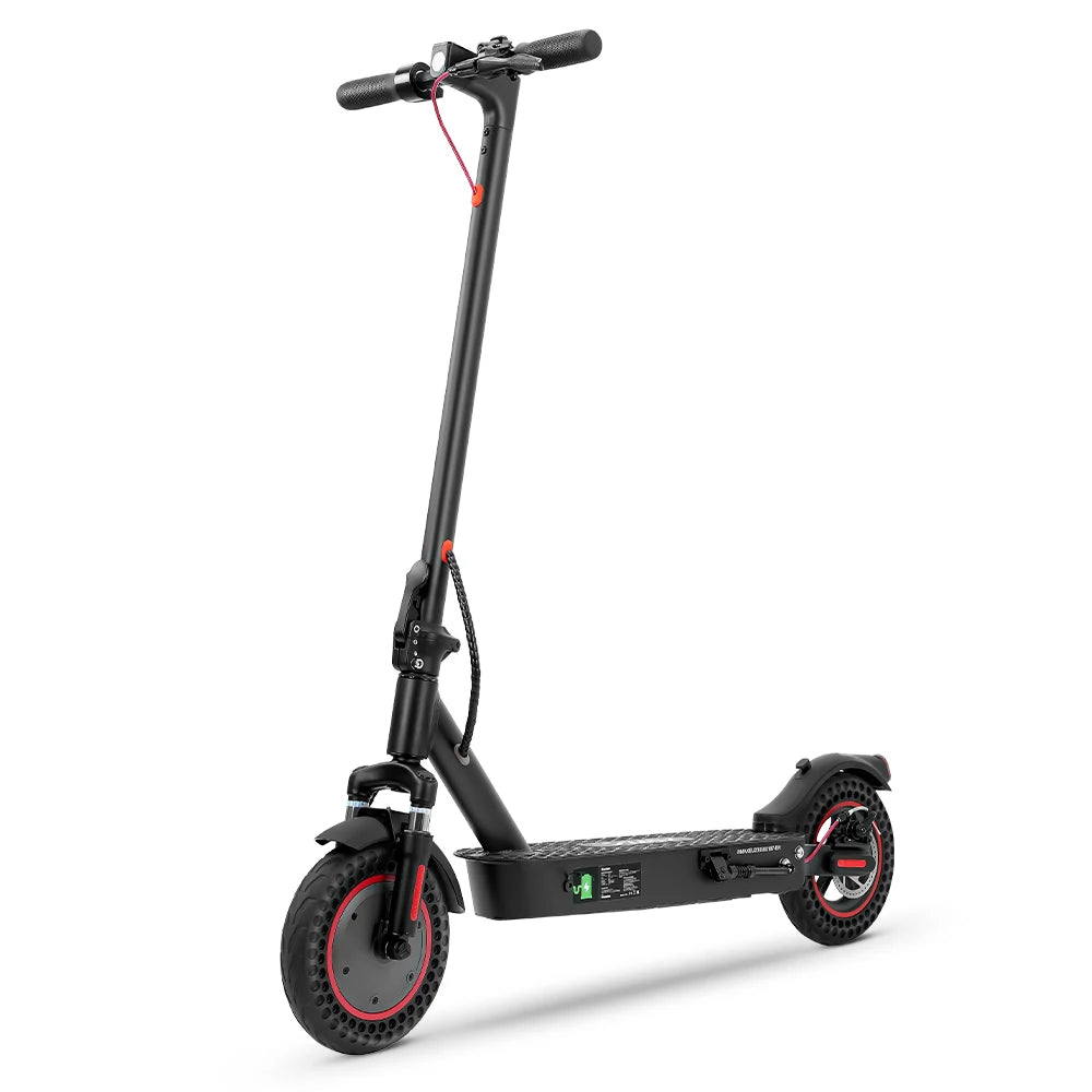 ISCOOTER I9MAX Adult E-Scooter 500W Motor E-Scooter 36V10AH Battery E Scooter 10 Inch Solid Tires Electric Scooter