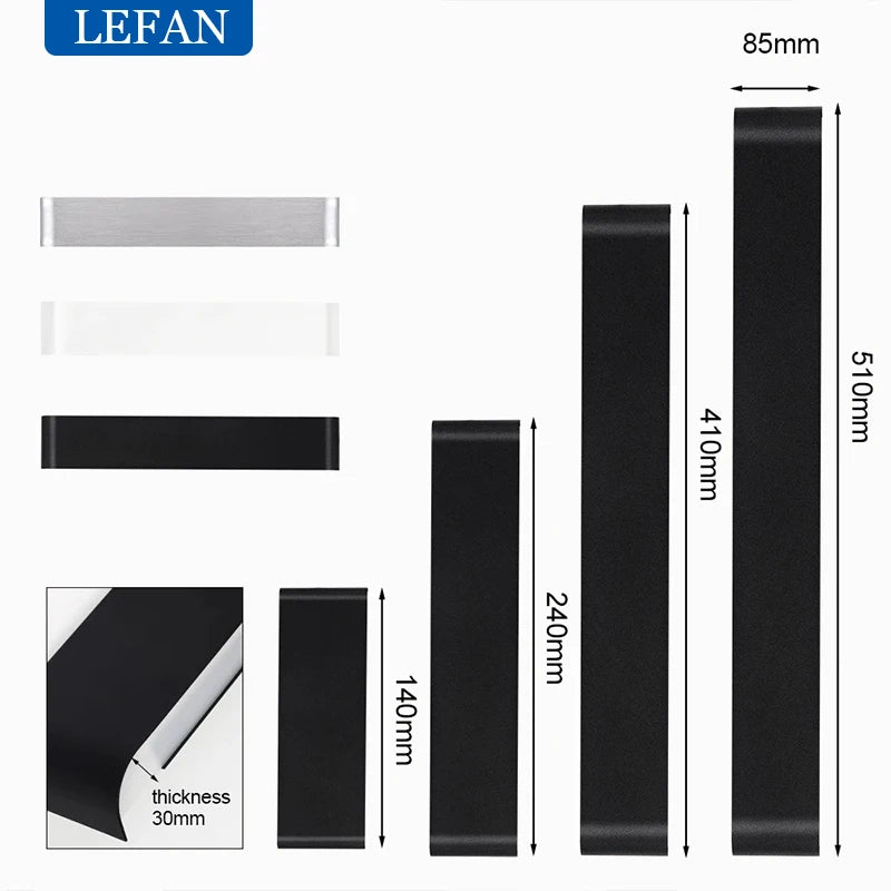 Modern Led Wall Lamp Sconce Light Decor Living Room Bedroom Indoor Wall Light For Home Brushed Aluminum Wall lighting Fixture