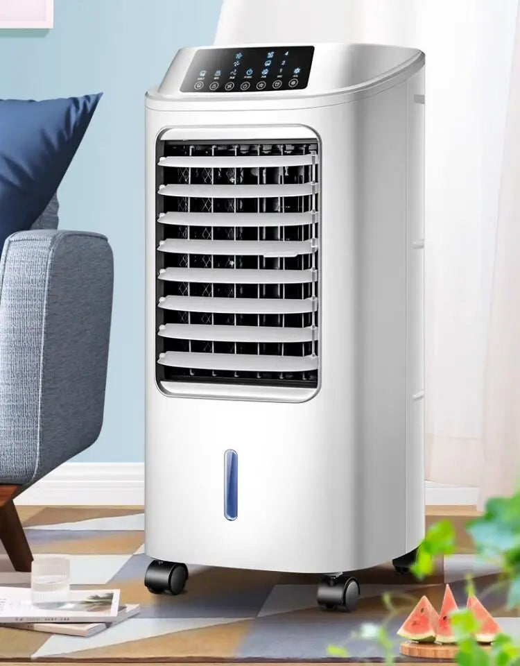 Air conditioner fan, cooling fan, household single-cooling type water cooler, air conditioner fan, cooler, portable mini air