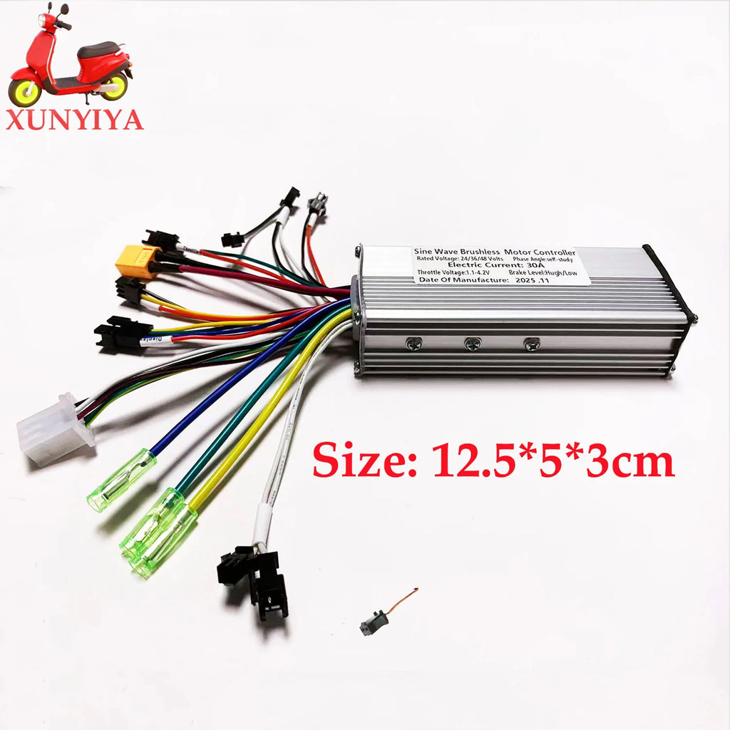 24V 36V 48V 30A 1000W Lithium Battery Controller with M5 LCD display Kit for Communication Protocol UART No.2 E-Scooter repair