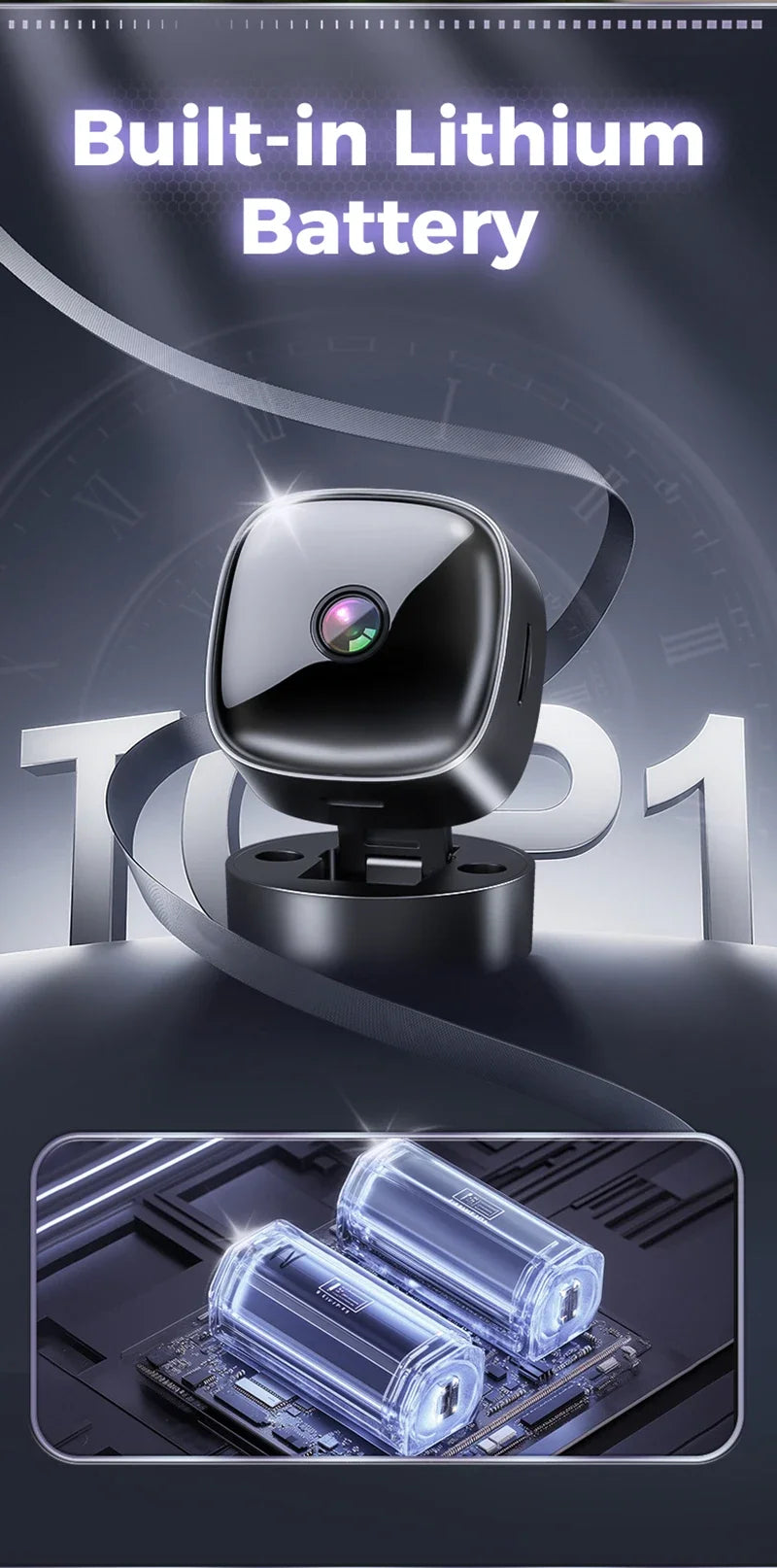 HD 4K Mini Camera Wifi Camera Wireless Security Protection Remote Monitor Camcorders Video Surveillance Home Smart Camera 2026