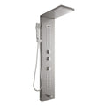 KEMAIDI Shower Panel Tower System with Digital Dispaly 4-Function Shower Systerm Faucet Mixer Rain Massage System with Body Jets