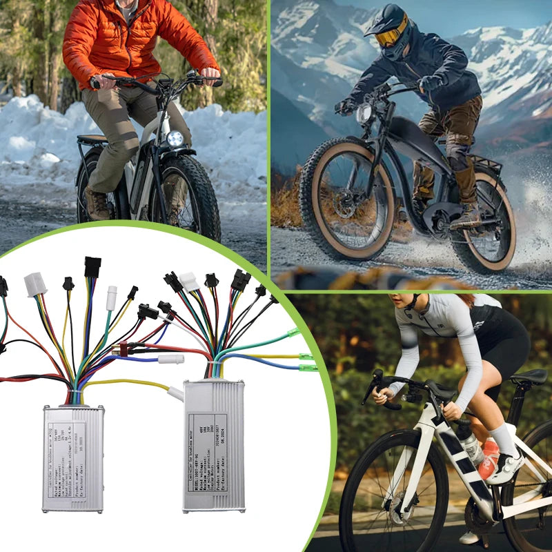Electric Brushless Controller 350W 500W 800W 36V 48V Electric Bike for Scooter E-Bike Bicycle Accessories bike accessories