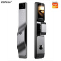 EGFirtor Tuya APP Face Recognition Fingerprint Smart Electronic Password Home Gate Door Lock With Cylinder