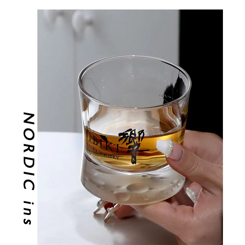 HIBIKI Whiskey Glass Crystal Cup Japanese Hazy Air Wine GlassXO Brandy Drinking Glasses Wineglass