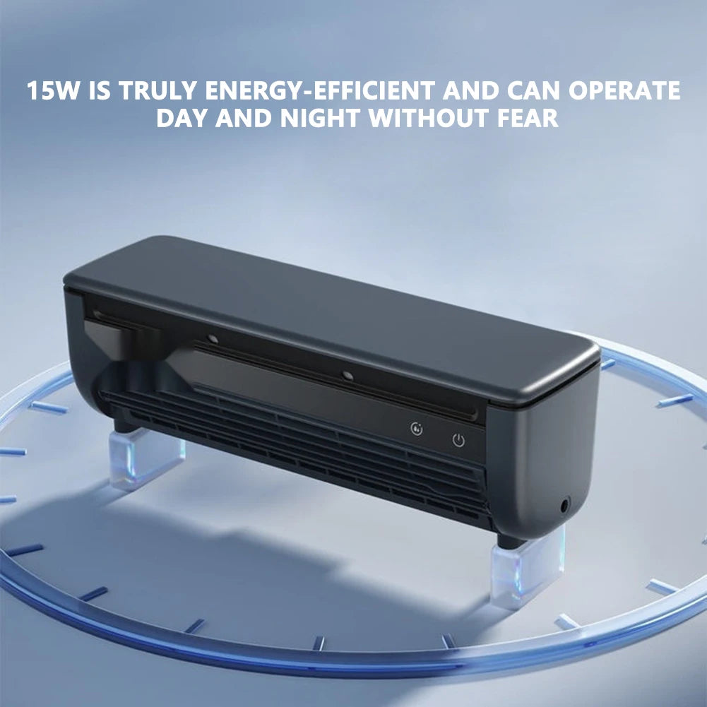 Air Conditioner Fan Wall Mounted Ductless Portable AC-Unit With Remote Control Powerful Airflow And Mist Cooling For Small Room