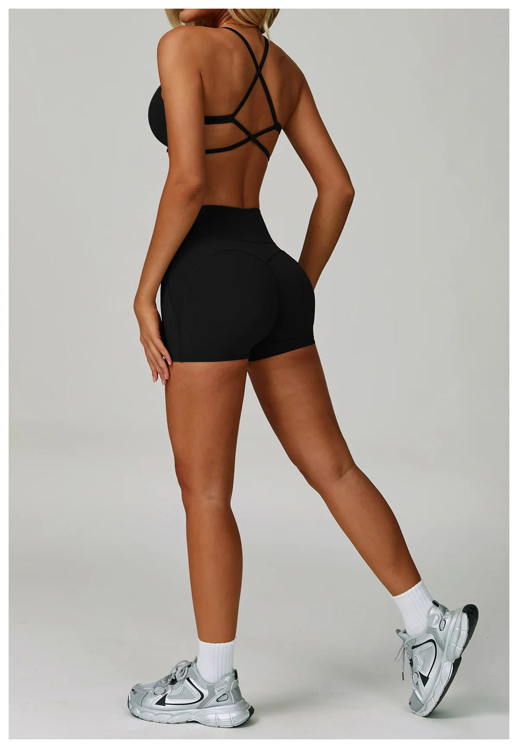 Women's Tracksuit 2 Piece Set Fitness Clothes Yoga Sets Sportswear Workout Bra High Waist Leggings Set Gym Clothing Sports Suits
