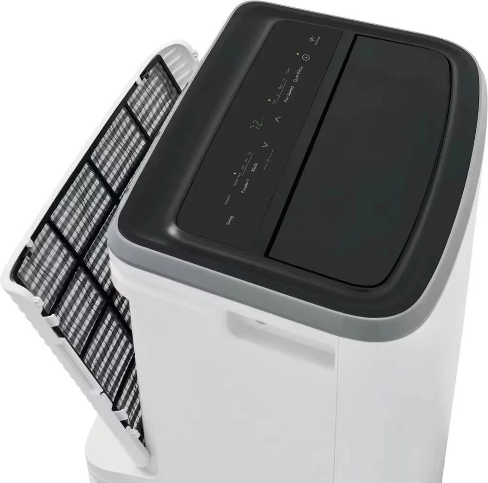 Portable Air Conditioner 9000BTU, R32 Strong Cooling, Fan Dehumidifier, Ionizer, Multi-Speed, Compact Efficient, Home Office Use