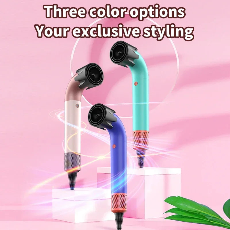 Leafless Hair Dryer Portable Negative Ion Hair Styler Home Salon Personal Hair Dryer Fast Drying Lightweight Electric Hair Dryer