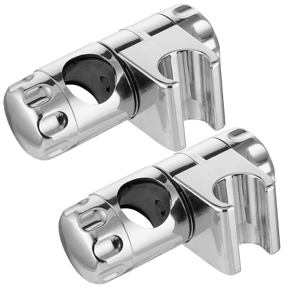 1/2PC Shower Head Holder Bathroom Shower Rail Bracket Universal Handheld Adjustable Bathroom Accessories Hose Riser Slider Clamp