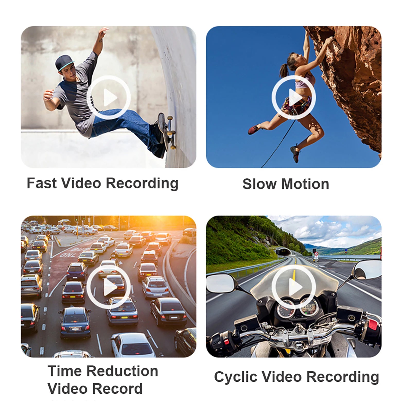 Head Mounted Camera 4K 30FPS Anti Shake and 120° Wide Angle Lens Video Camera wearable video camera 4k