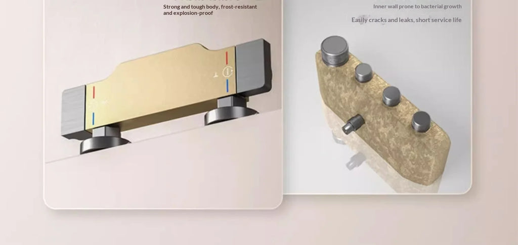 Shower faucet, hot and cold mixing valve, bathroom switch three-way bathtub faucet, shower faucet