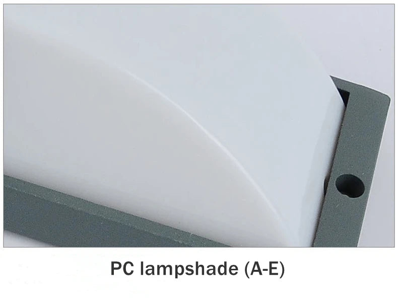 Outdoor LED Wall Lamp E27 IP65 Waterproof Aluminum Garden Porch Light 110V 220V Exterior Decor Sconce Street Lighting Fixture