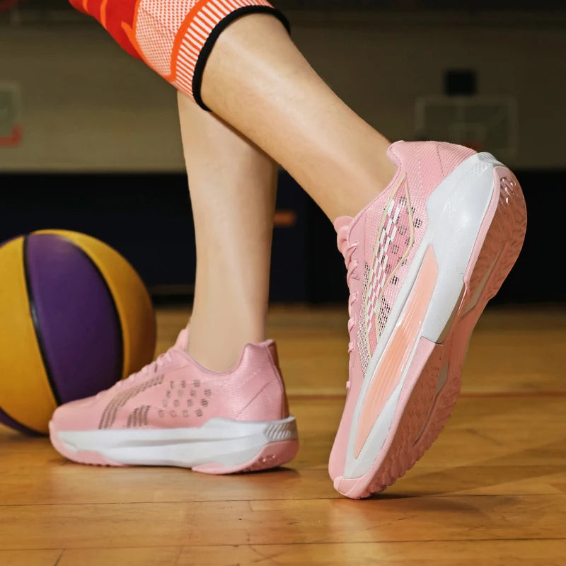 Basketball shoes high - quality anti - slip wear - resistant shoes with friction sound actual sneakers running shoes