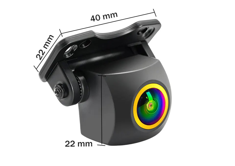 AHD 1080P Golden Lens Car Intelligent Dynamic Trajectory Moving Guide Parking Line HD Rear View Reverse Backup Tracks Camera