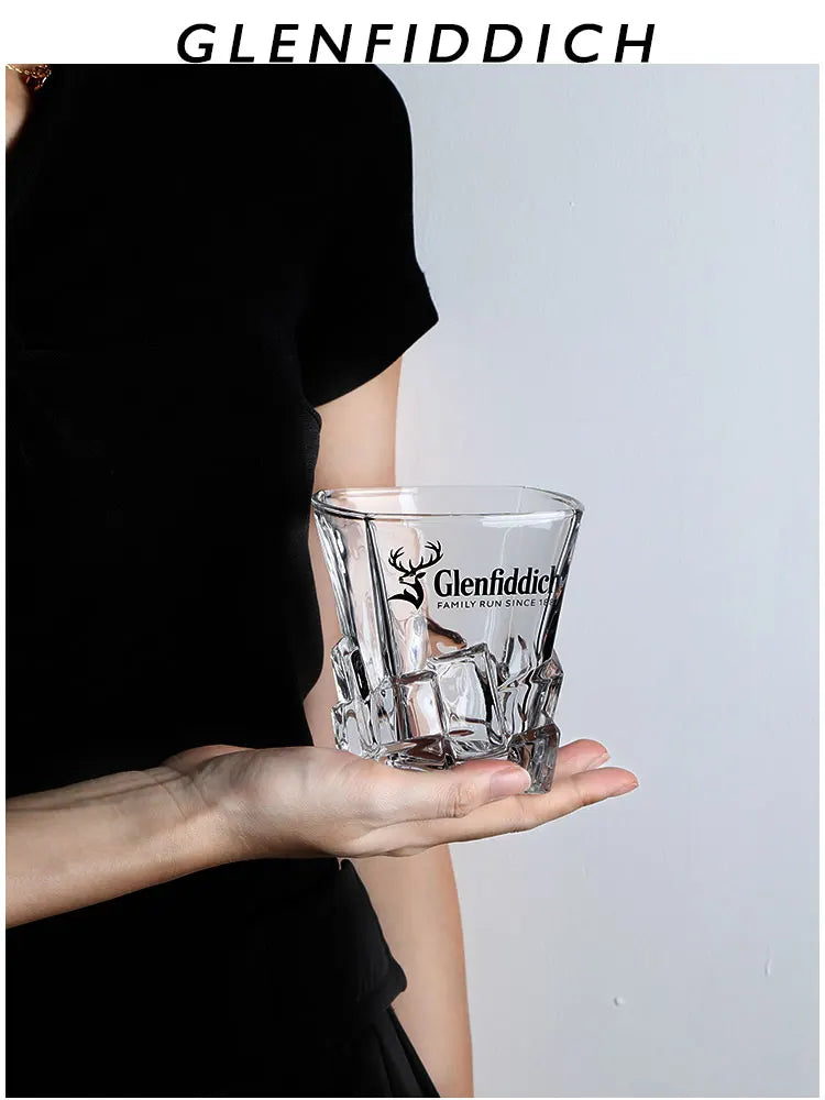 Fashion Whiskey Glasses, Scotch Whisky, Bourbon, Cocktails, RUM, Durable Whiskey Glasses