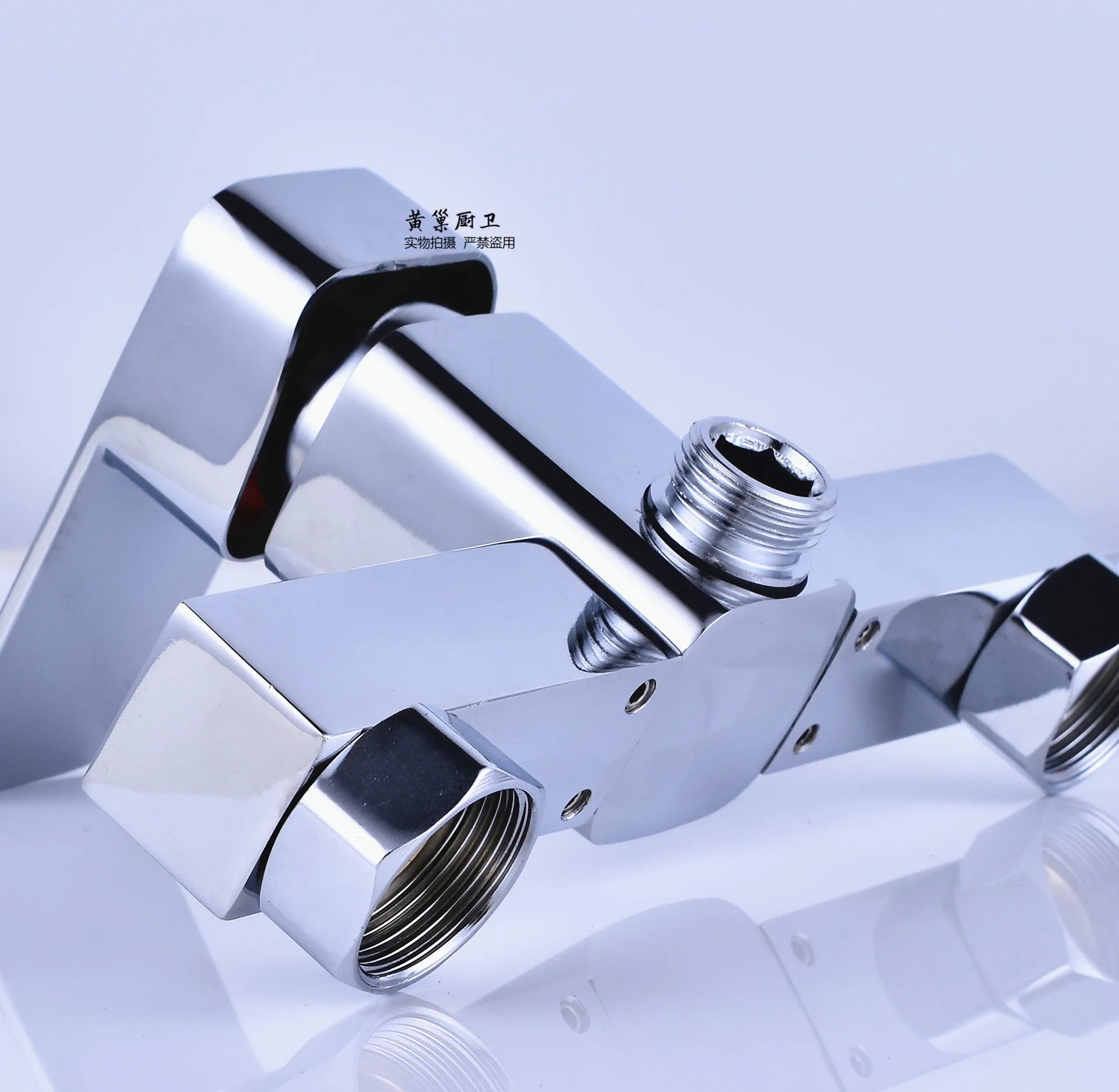 Brass Shower Faucet Mixer Valve Set with Shower Head and Hidden Switch for Bathroom Hot and Cold Water Tap  Bath