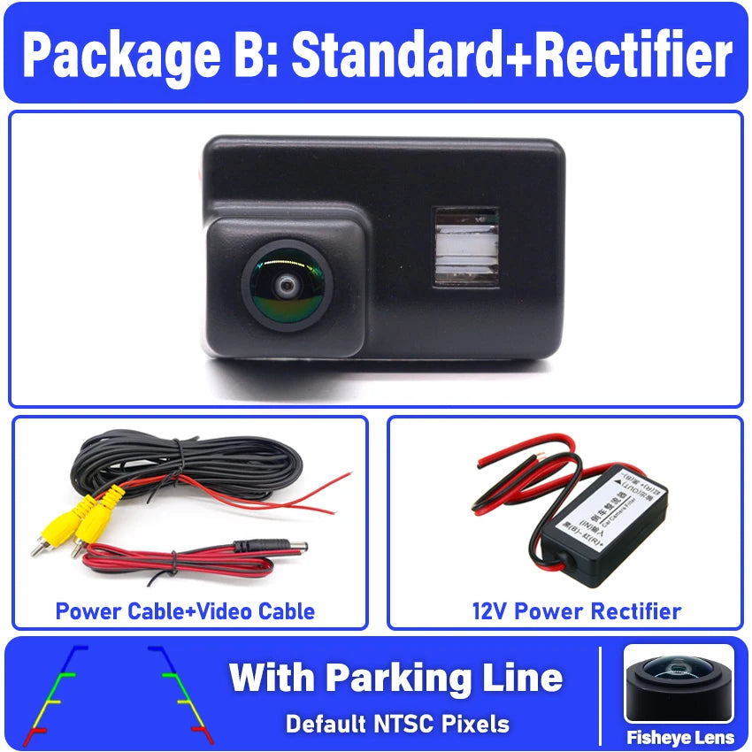 Fisheye Camera For Citroen C3 Picasso Grand C4 Picasso MK1 2006~2014 Car Rear View Reverse Back up Camera HD CCD Night Vision