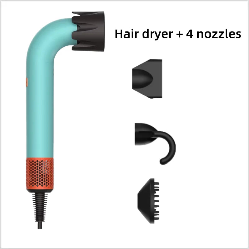 Leafless Hair Dryer Portable Negative Ion Hair Styler Home Salon Personal Hair Dryer Fast Drying Lightweight Electric Hair Dryer