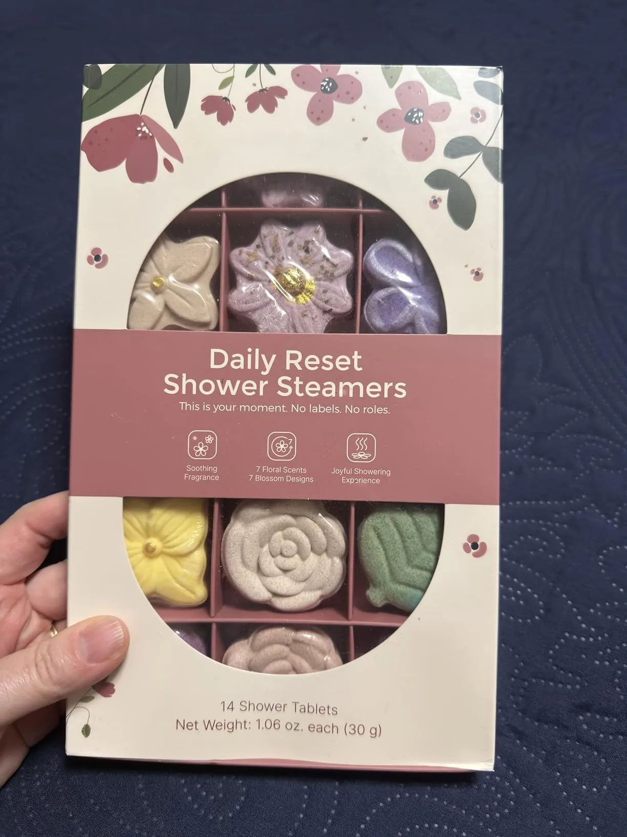 Eco-Friendly Organic 100% Natural Essential Oil Shower Steamer Tablets Aromatherapy Bombs Customizable Fragrance Color ISO